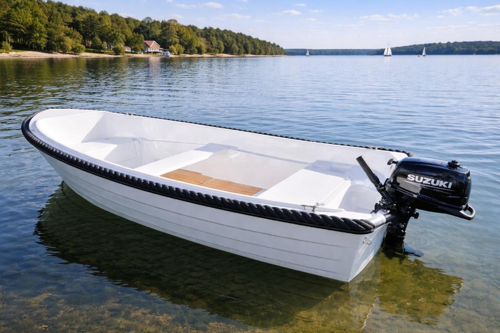 Prachtige 410 Sloep | Nieuw | Vanaf €2999,-, Watersport en Boten, Sloepen, Ophalen, Nieuw, Buitenboordmotor, Polyester