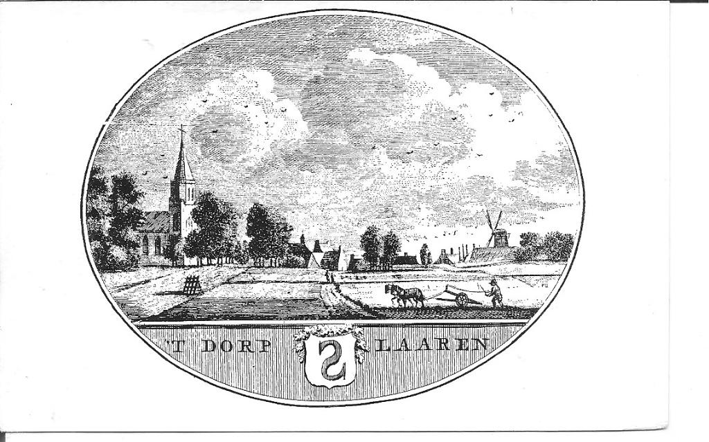 'T DORP LAREN, Ophalen of Verzenden, 1960 tot 1980, Ongelopen, Noord-Holland