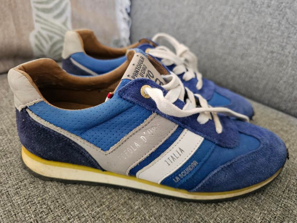 Leren Pantofola D'oro sneackers Mt.38, Ophalen of Verzenden, Zo goed als nieuw, Meisje, Laarzen