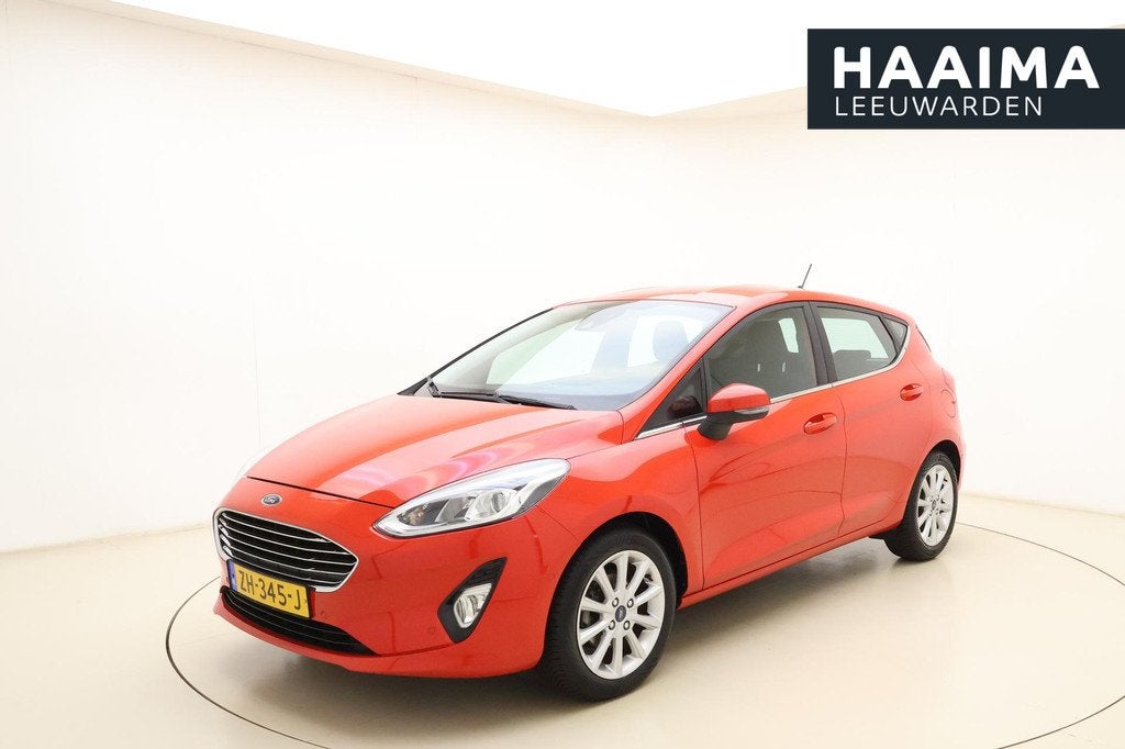 Ford Fiesta 1.0 EcoBoost Titanium | Trekhaak | Navigatie | C, Auto's, Ford, Bedrijf, Te koop, Fiësta, ABS, Achteruitrijcamera