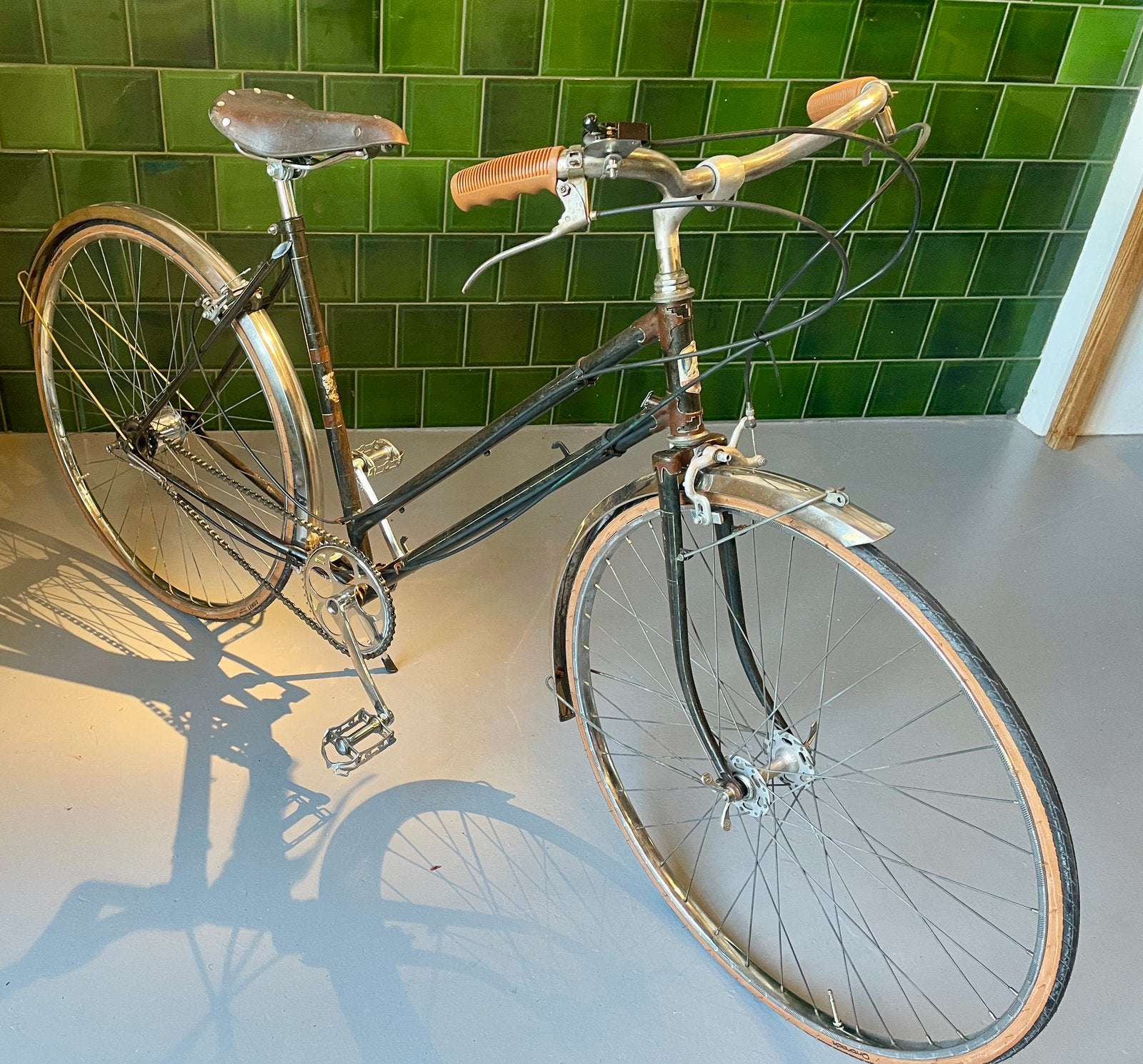 Small vintage 3 speed Peugeot damesfiets, Fietsen en Brommers, Fietsen | Dames | Damesfietsen, 50 tot 53 cm, Ophalen, Gebruikt