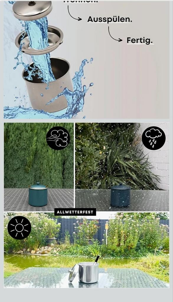 8x Ash It all weather asbakken. Winkelprijs 10,99 (Amazon), Ophalen of Verzenden, Nieuw