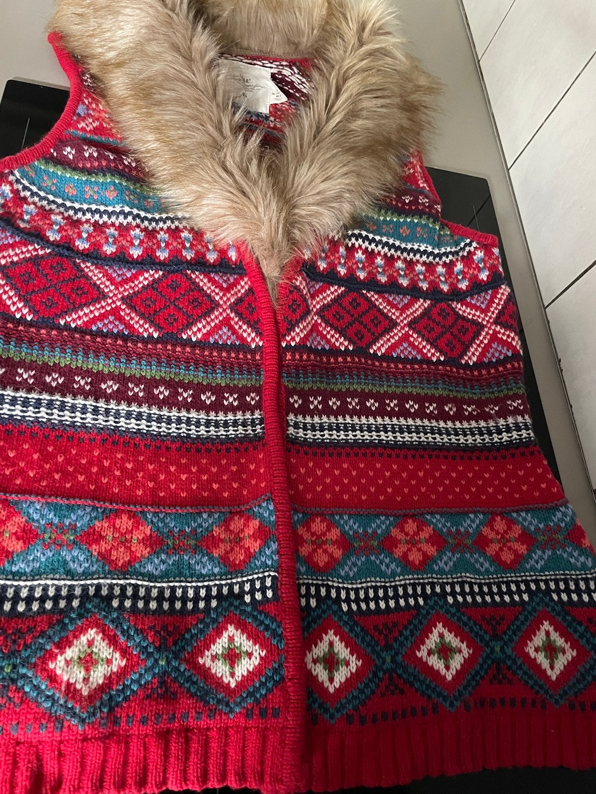 Warme herfstkleur  bodywarmer, Ophalen of Verzenden, Zo goed als nieuw
