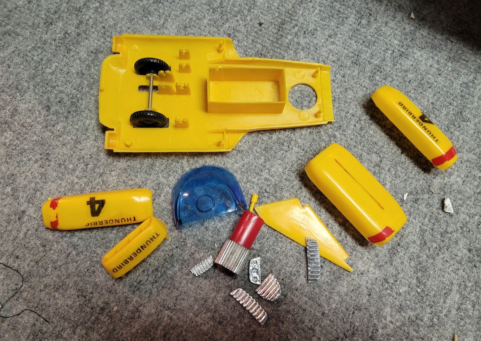 Thunderbirds Lincoln International 1965, Ophalen of Verzenden, Gebruikt