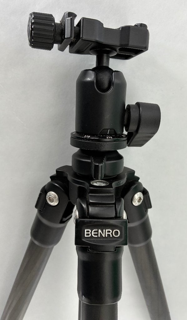 BENRO statief, Zo goed als nieuw, Minder dan 150 cm, Met balhoofd, Ophalen of Verzenden