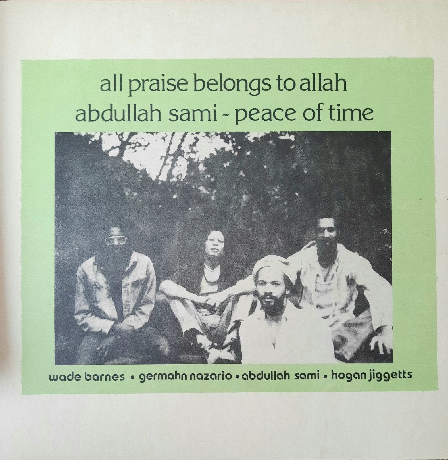 Abdullah Sami - Peace Of time (LP), Ophalen of Verzenden, LP