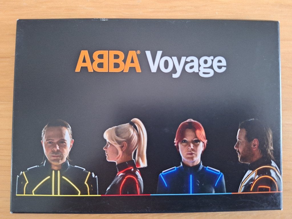 Set van 5 ABBA Voyage promo kaarten, Overige typen, Verzenden, Pop, Promo