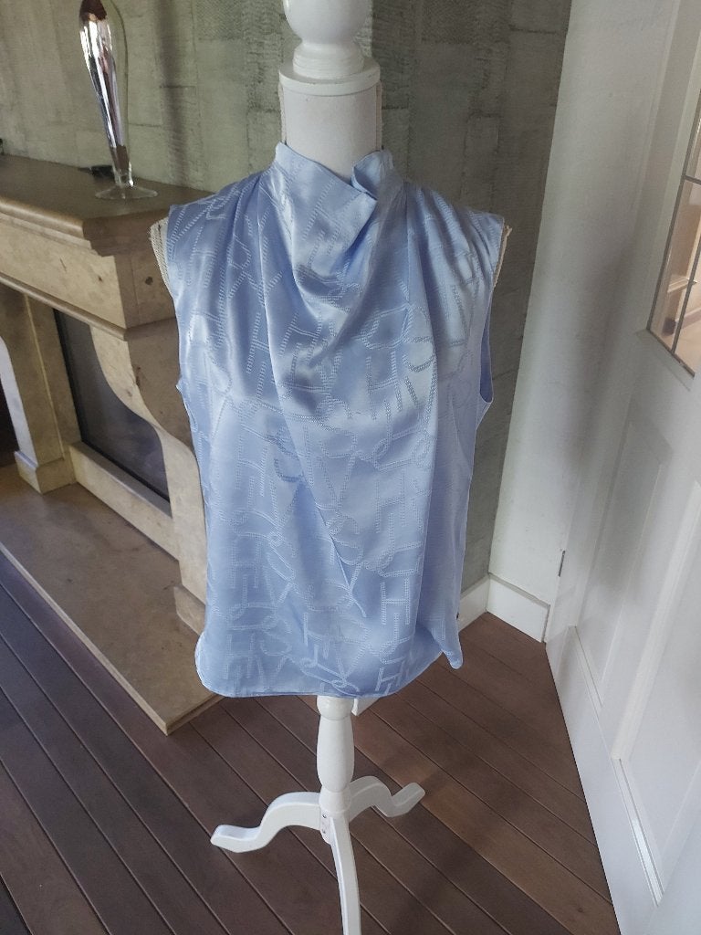 WAANZINNIGE BLOUSE JOSH V MAAT M NIEUWSTAAT!!, Kleding | Dames, Blouses en Tunieken, Maat 38/40 (M), Blauw, Ophalen of Verzenden