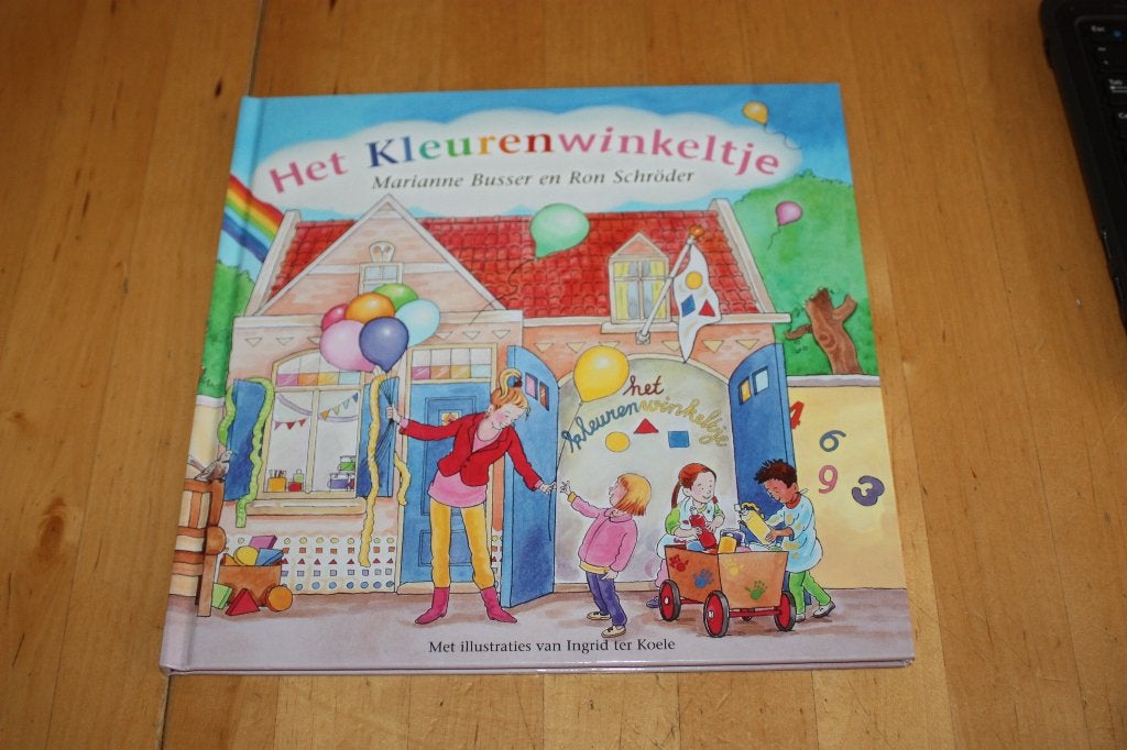 Het kleurenwinkeltje, Marianne Busser en Ron Schröder, Boeken, Kinderboeken | Kleuters, Gelezen, Marianne Busser en Ron Schröder
