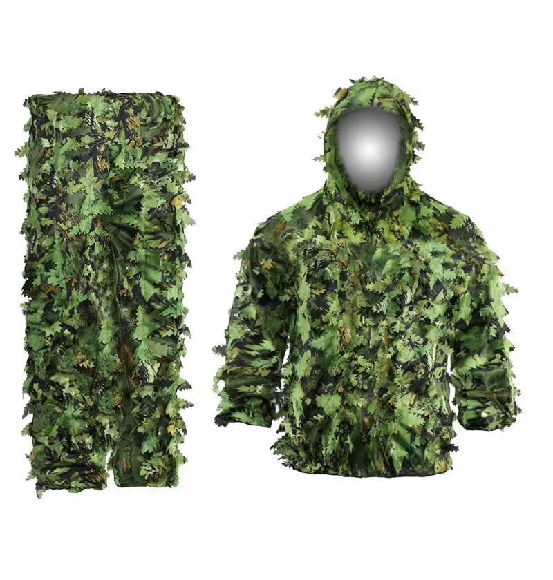 Camouflage pak bladeren heren leger militaire oorlog kleding, Verzenden, Nieuw