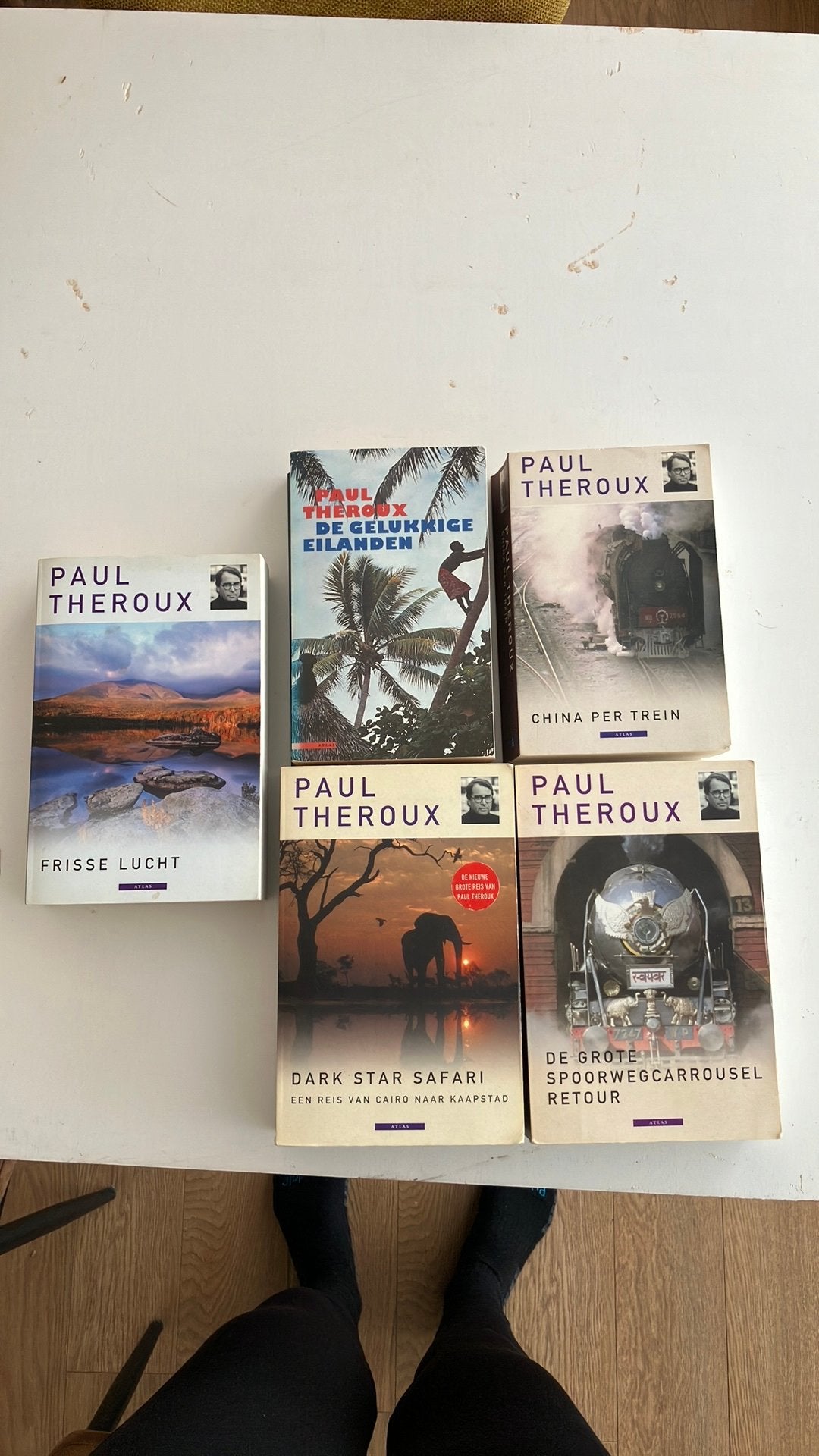 5 x Paul Theroux reisverhalen, Ophalen of Verzenden, Gelezen, Paul Theroux, Europa