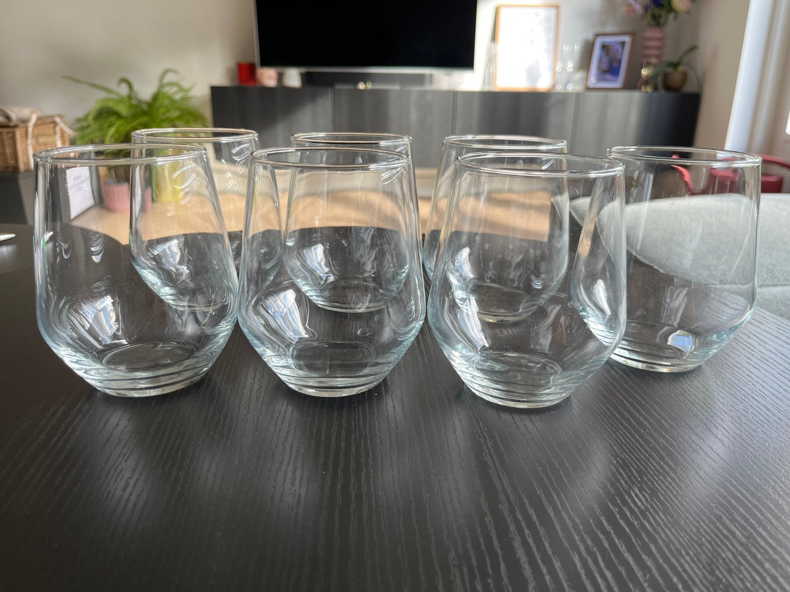 IKEA IVRIG 6+1 water glazen, Verzamelen, Ophalen, Gebruikt, Waterglas