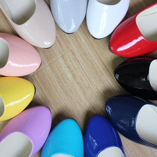 Dames loafers glans (instappers glimmende lak schoenen), Verzenden, Nieuw, Overige kleuren, Instappers