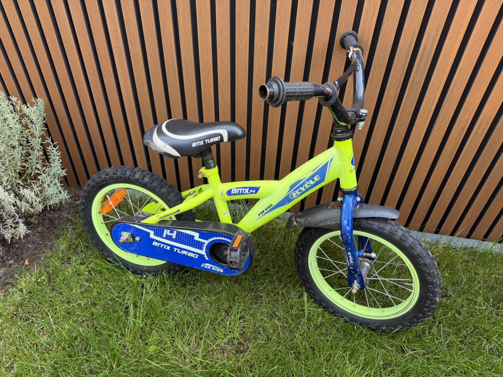 14 inch bmx cross fiets voor jongens, Ophalen, Zo goed als nieuw, Minder dan 16 inch