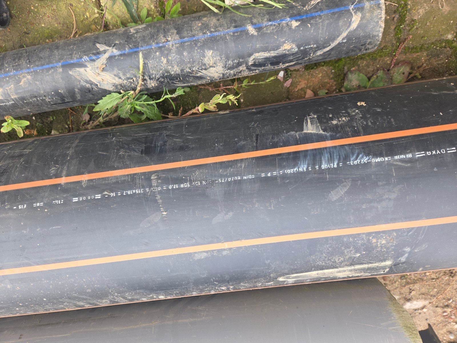 Zwarte PE buizen - Diverse lengtes en diameters, Ophalen, Overige materialen, Gebruikt, 6 meter of meer