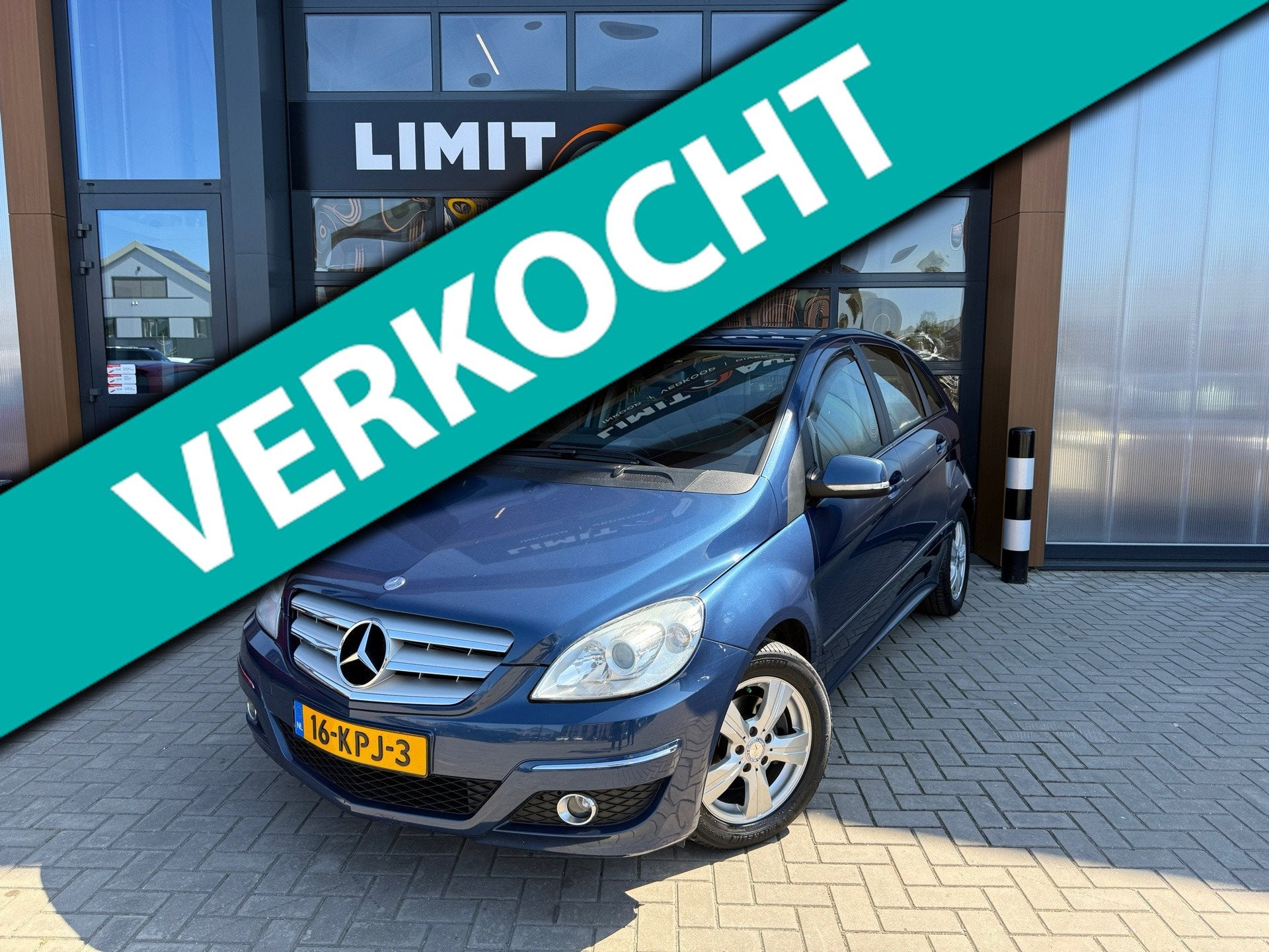 Mercedes-Benz B-klasse 200 Turbo Aut/Airco/Cruise/El.ramen/T, Auto's, Mercedes-Benz, Stof, Gebruikt, 4 cilinders, Blauw