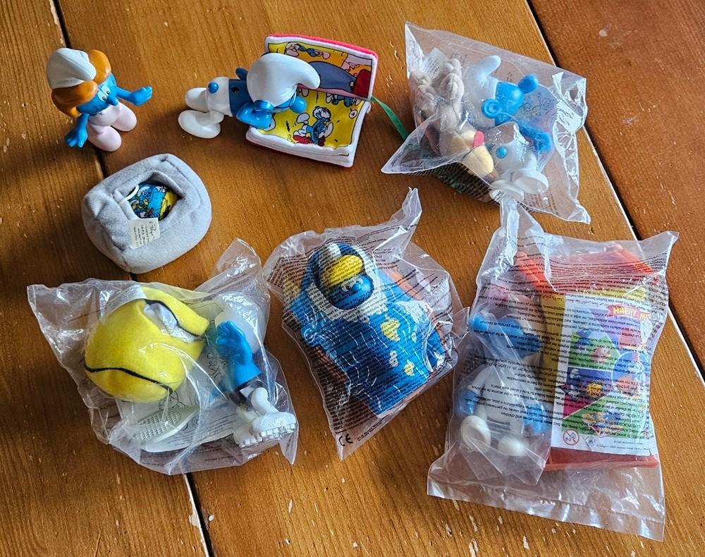6 smurfen McDonald's Happy Meal 2002 + verpakking, Verzamelen, Smurfen, Ophalen of Verzenden, Nieuw, Verschillende Smurfen, Poppetje, Figuurtje of Knuffel
