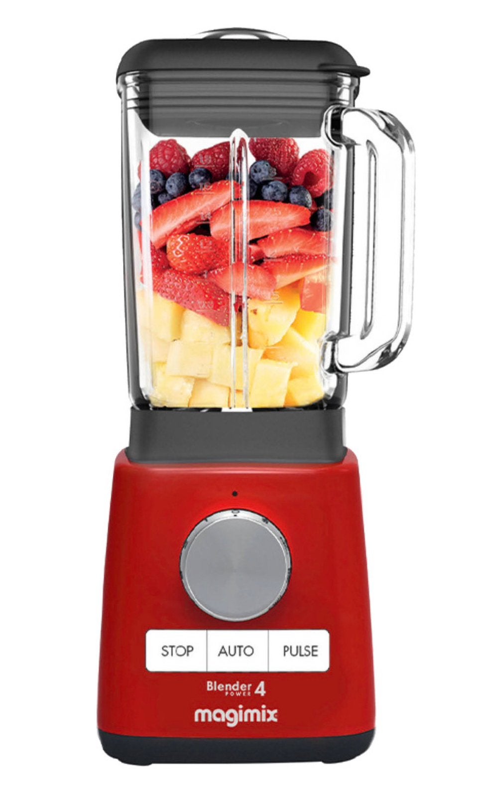 Magimix Blender Power 4 rood - Krachtige Keukenmachine, Ophalen, Nieuw, Powerblender