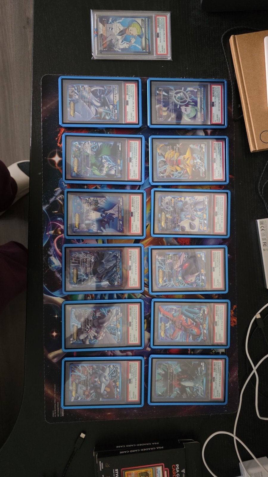 Ultieme JPN B&W Full Art Team Plasma PSA 10 Set enige in NL?, Ophalen, Zo goed als nieuw, Meerdere kaarten, Foil