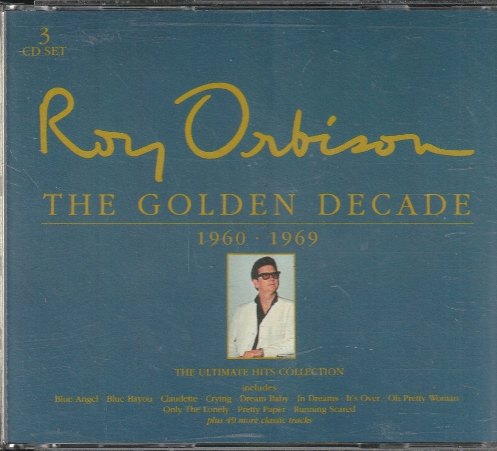 Roy Orbison The Golden Decade 1960-1969 ( 3 cd box ), Cd's en Dvd's, Verzenden, Zo goed als nieuw, Poprock