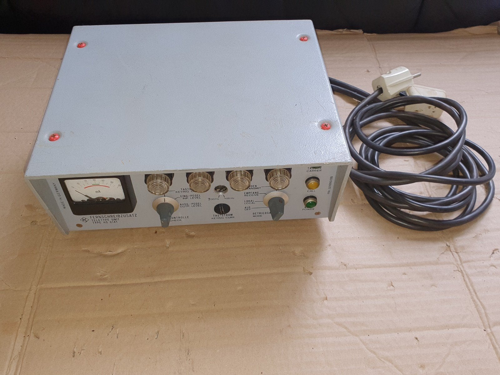 R&S Fernschreibzusatz type HS-6141, Telecommunicatie, Ophalen of Verzenden