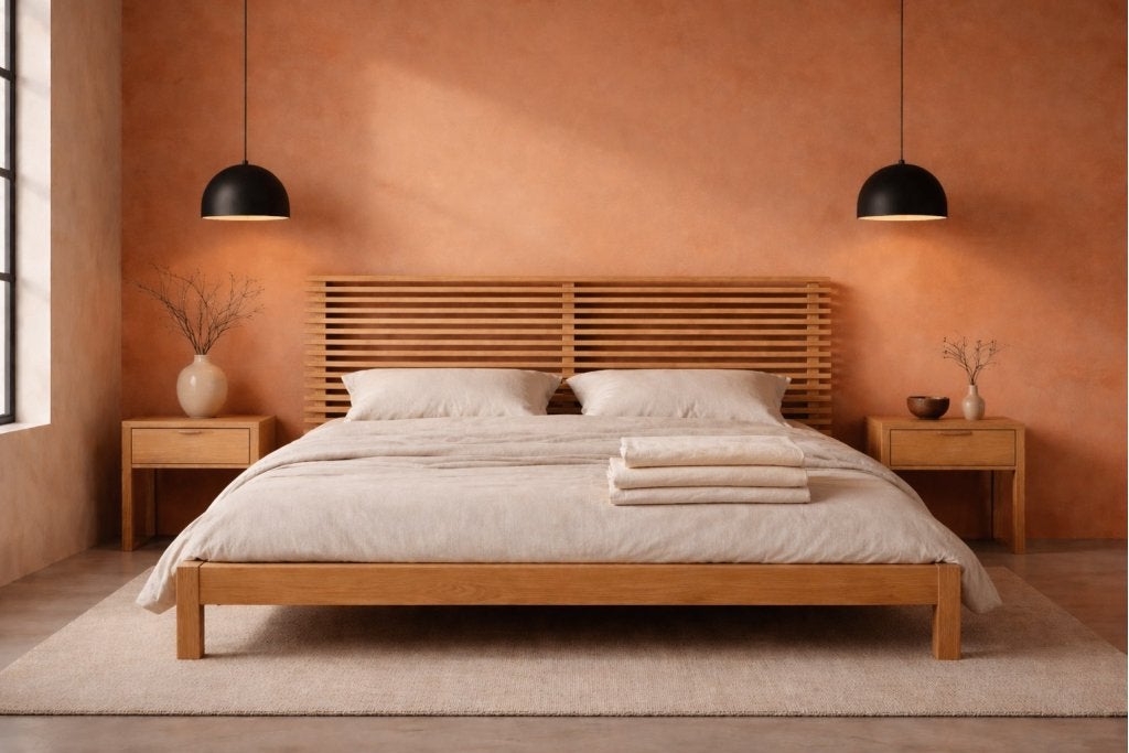 Bed Silva – massief essenhout, compleet, nieuw, Huis en Inrichting, Slaapkamer | Bedden, Wonello, Geilenkirchenerstrasse 31, 52538 Birgden-Gangelt Duitsland
