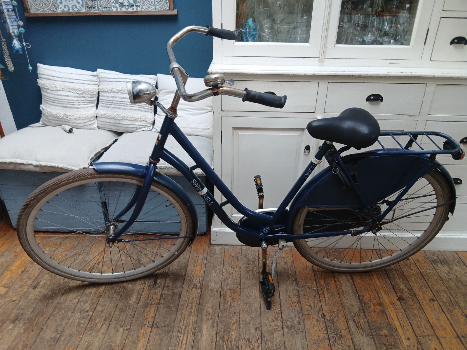 Omafiets 28 inch wielen.Fietsklaar., 53 tot 56 cm, Ophalen of Verzenden, Gebruikt