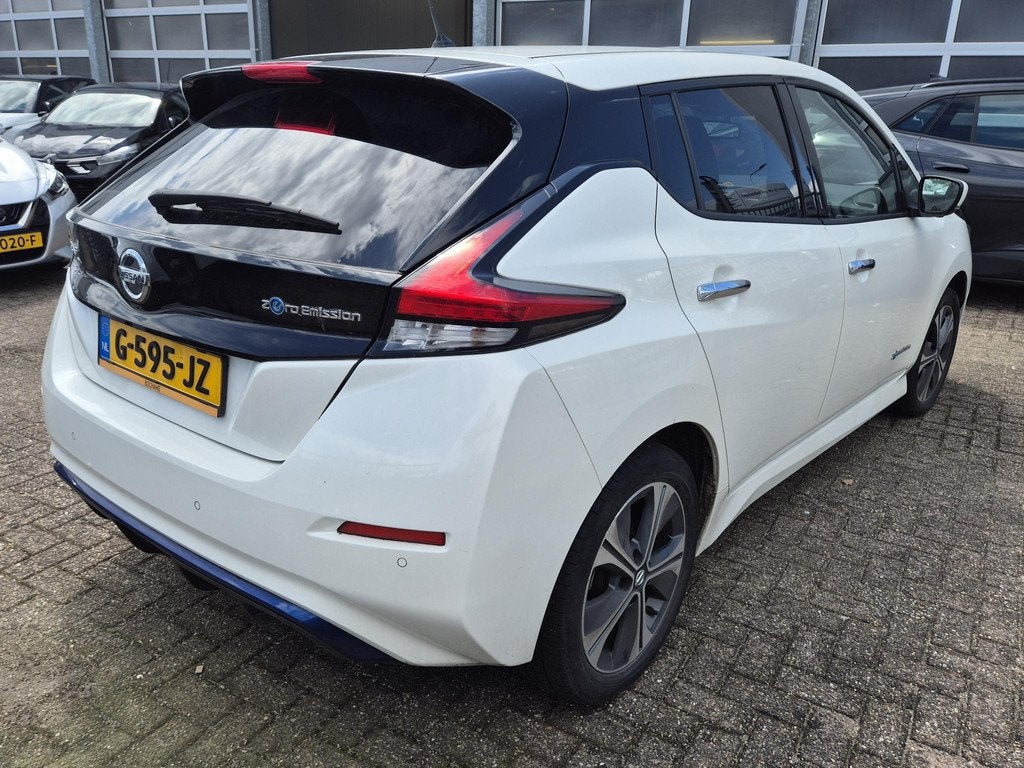 Nissan LEAF e+ N-Connecta 62 kWh | 350KM Long range | LED la, Auto's, Nissan, Stof, Gebruikt, Huisgarantie, Met garantie (alle)