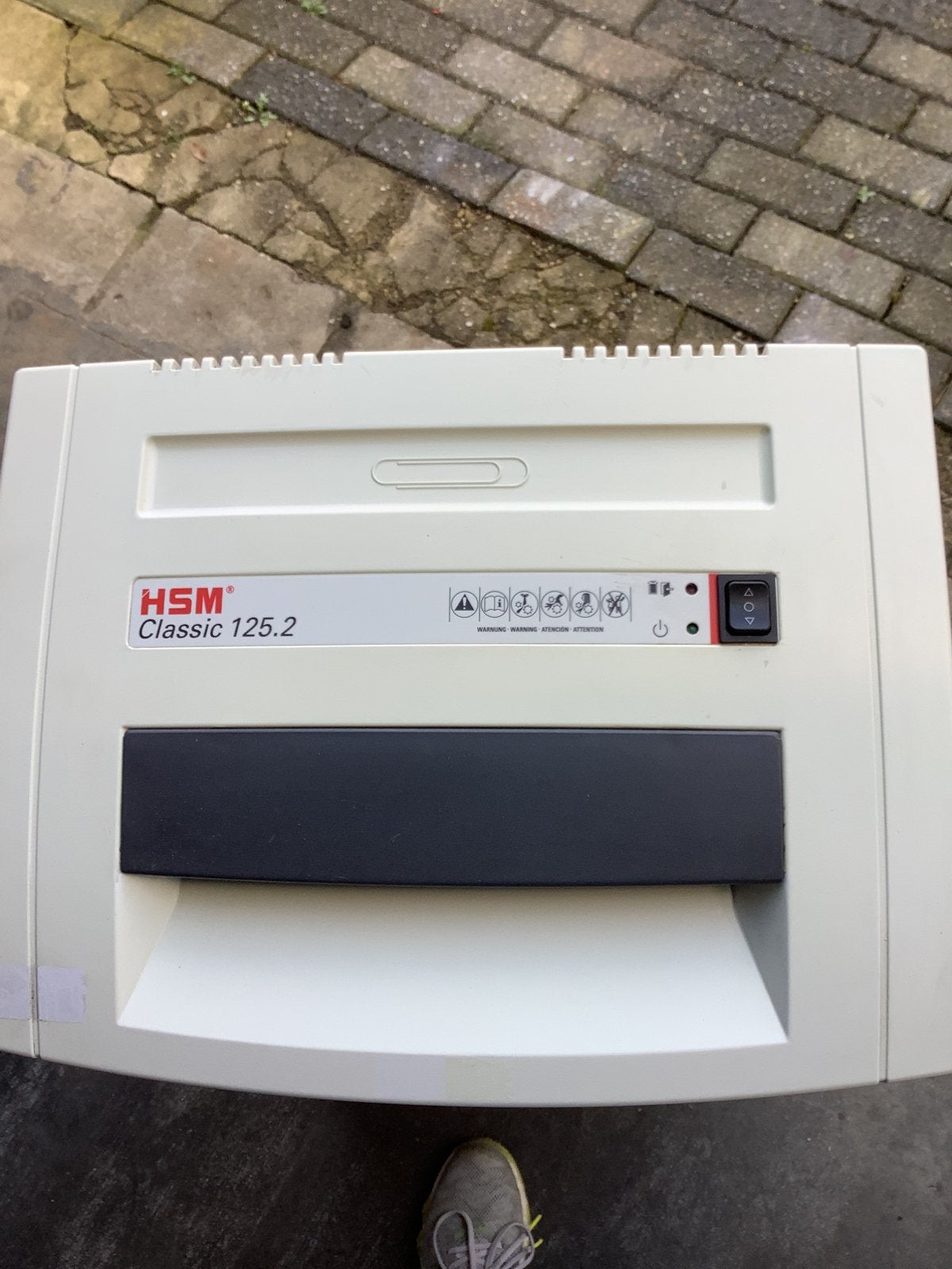 HSM Classic 125.2 papierversnipperaar / schredder, Ophalen, Zo goed als nieuw