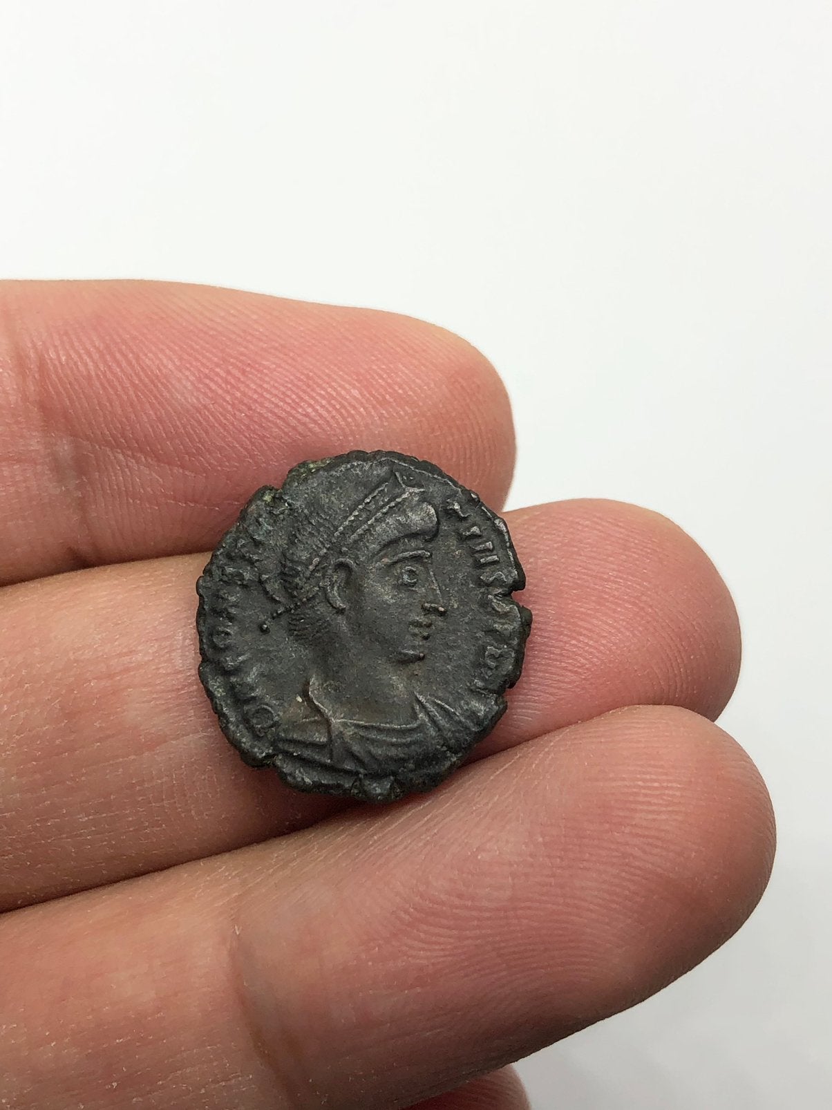 Romeinse munt, CONSTANTIUS II, Follis, 337 - 361 AD, Verzenden, Italië, Losse munt