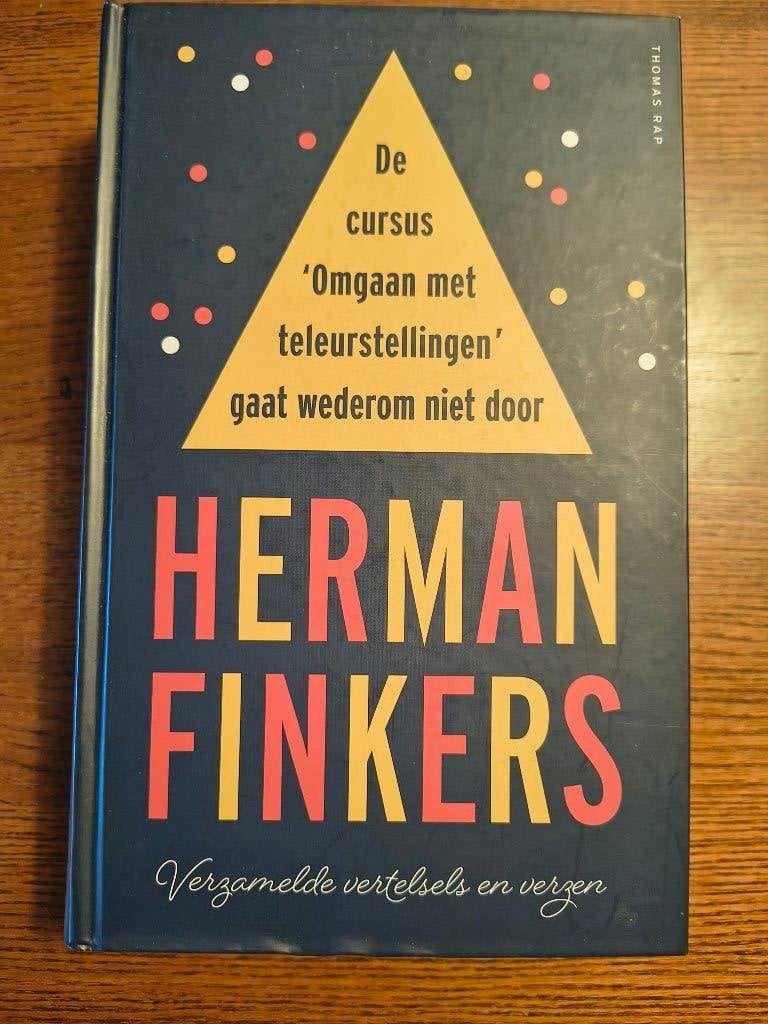 Te koop boek: Herman Finkers, verzamelde vertelsels, Ophalen of Verzenden, Herman Finkers, Verhalen, Zo goed als nieuw