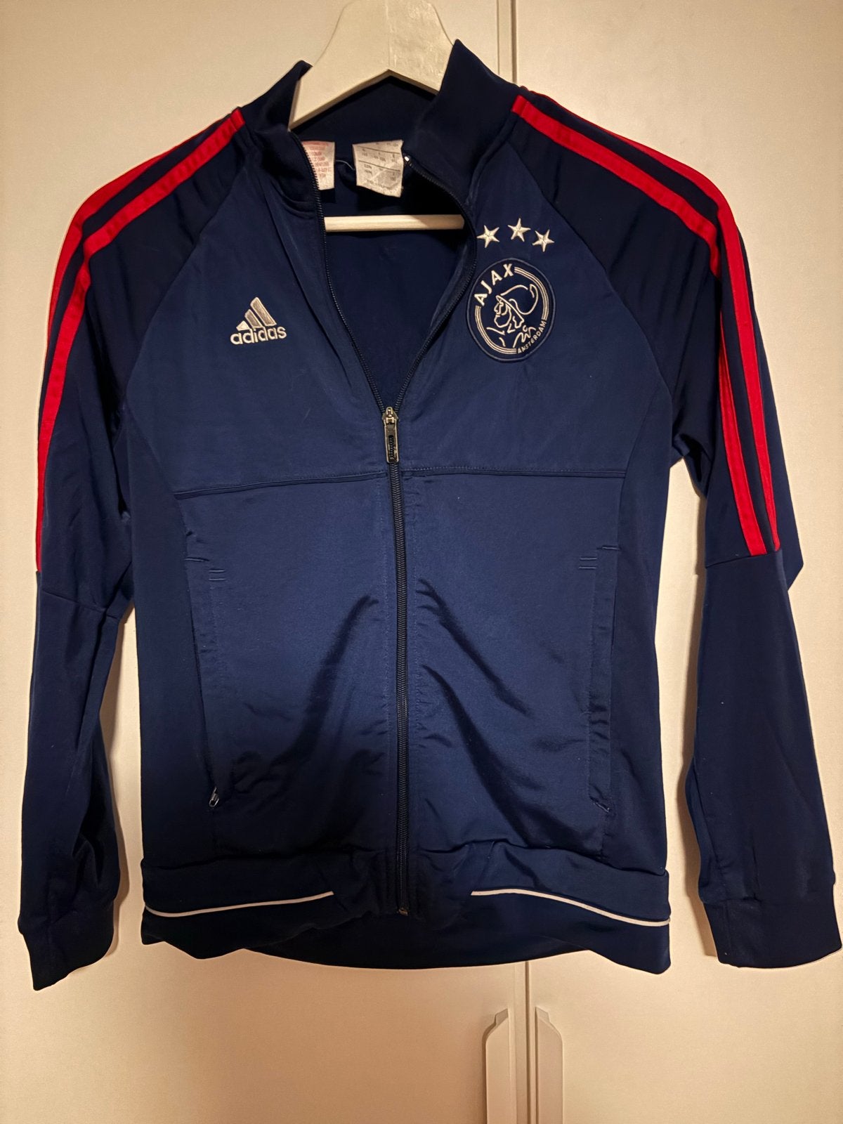 Ajax Trainingsjack Adidas - Maat 152, Kinderen en Baby's, Ophalen of Verzenden, Gebruikt, Jongen of Meisje
