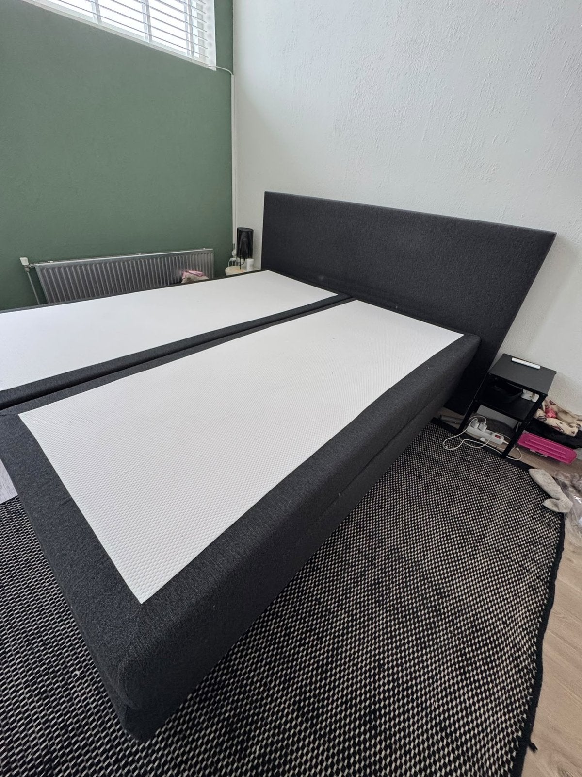 AveK1927 Boxspring - Zo goed als nieuw, Ophalen, 210 cm, Tweepersoons, Zo goed als nieuw