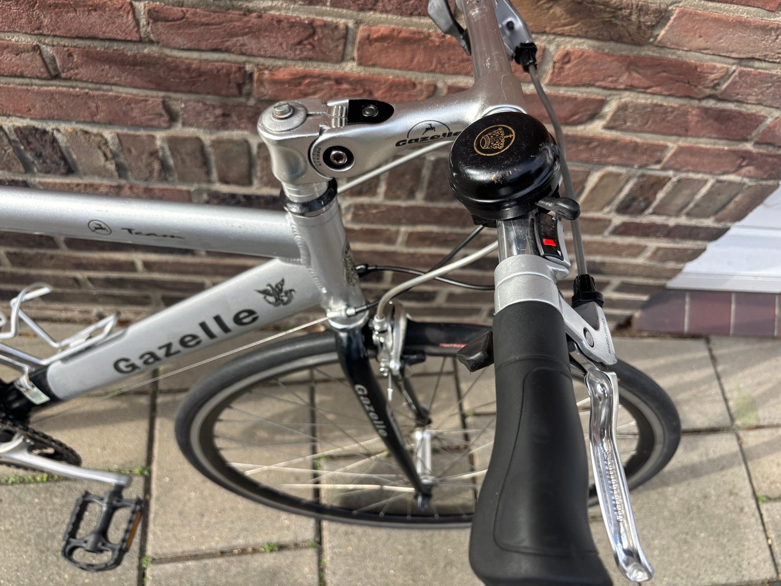 Gazelle Sportfiets (50) kleinere maat, Ophalen, 28 inch, Gebruikt, Velgrem