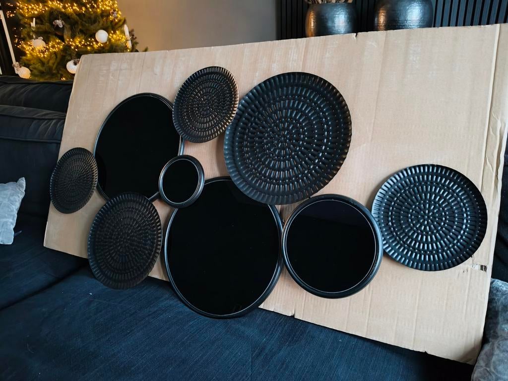 Leuke wanddecoratie, Metaal, Zwart, Nieuw, Ophalen of Verzenden