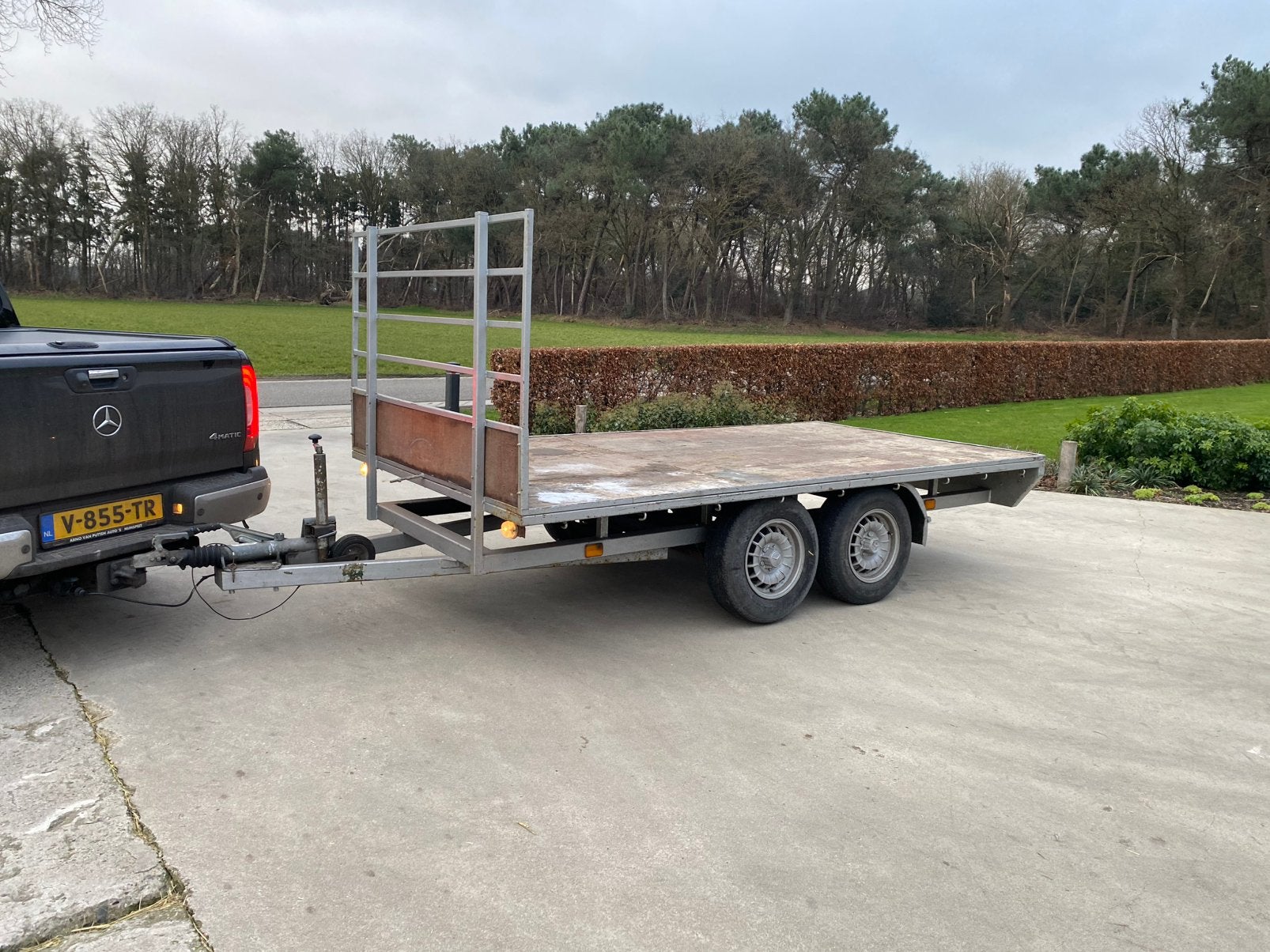 Aanhanger ansemes 2000 kg auto aanhanger, Ophalen, ., Zo goed als nieuw, Ansem