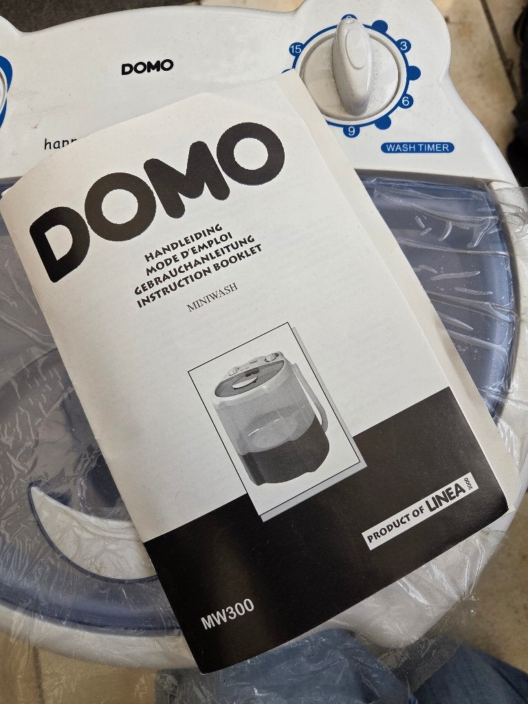 Domo MW300 mini(camping) wasmachine, Ophalen, Nieuw
