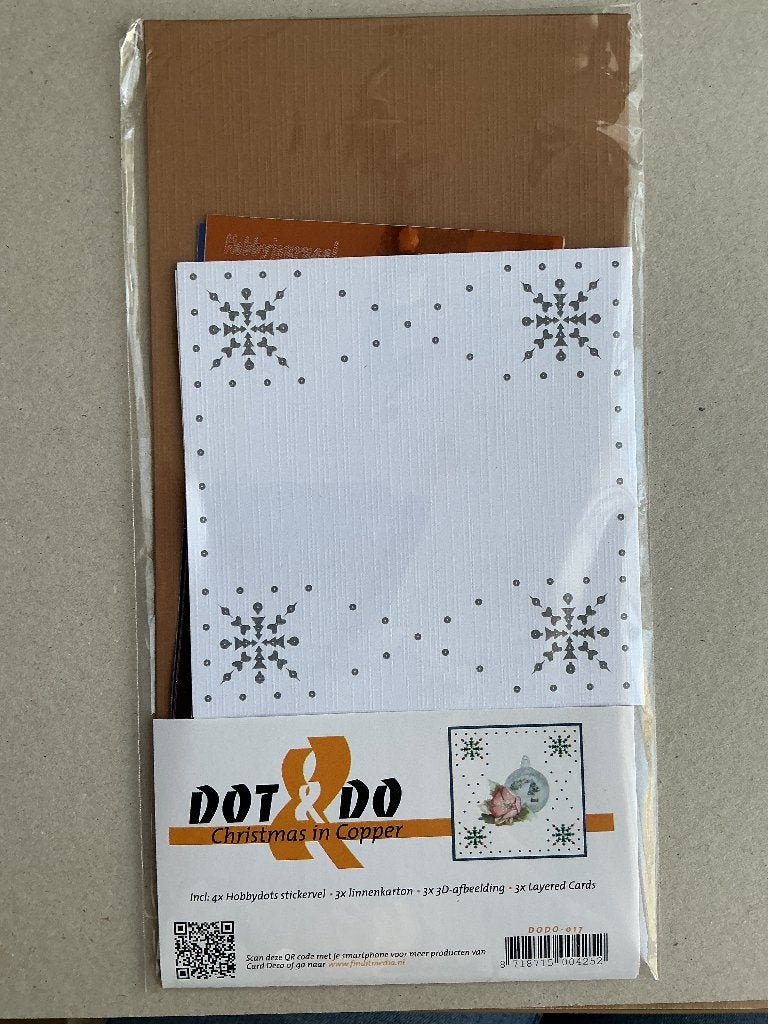 Dot & Do christmas in copper, Hobby en Vrije tijd, Ophalen of Verzenden, Nieuw, Kerst, Overige typen