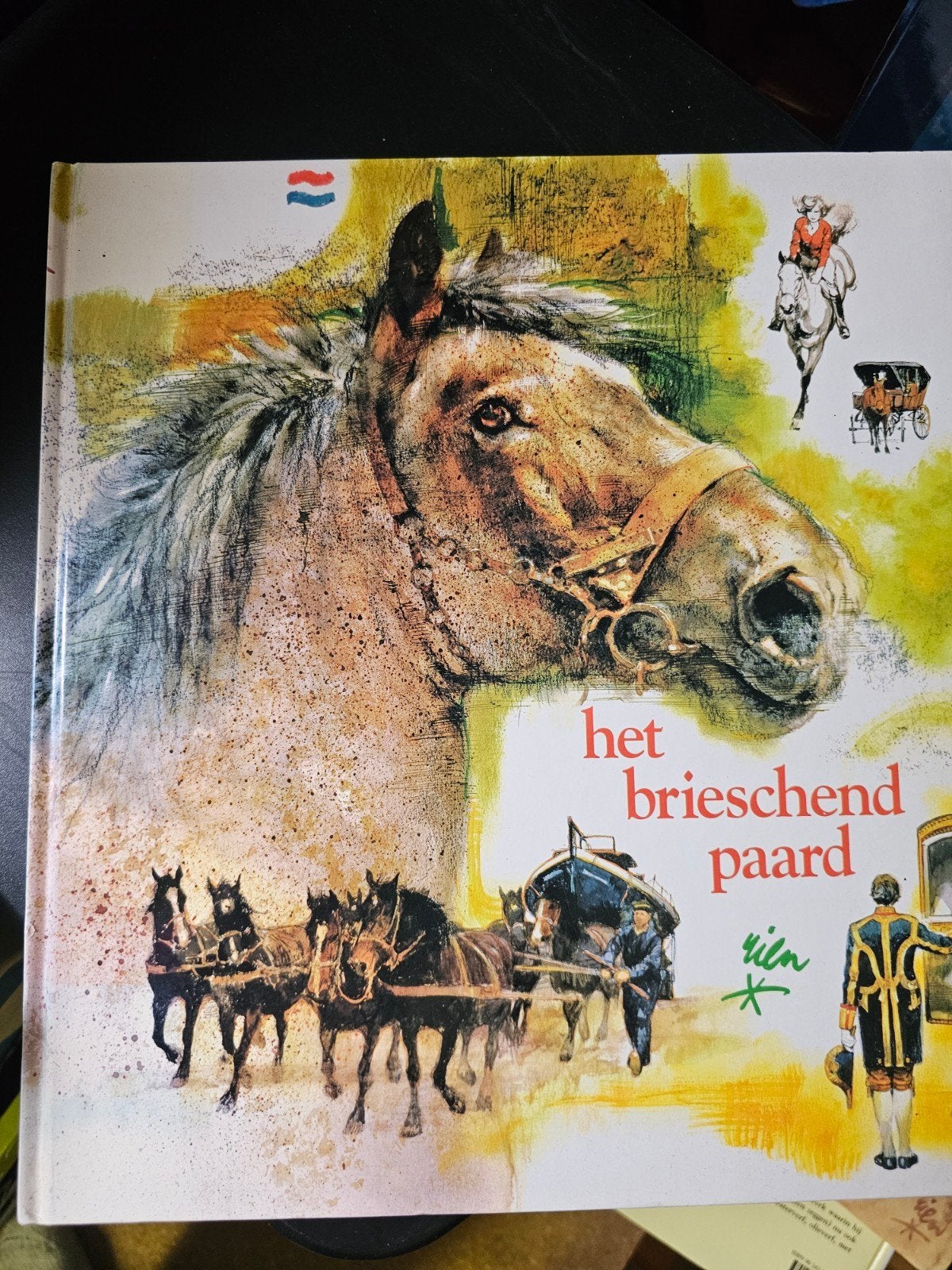 Het Brieschend Paard - R. Rien Poortvliet, Ophalen of Verzenden, Gelezen, Rien Poortvliet, Non-fictie