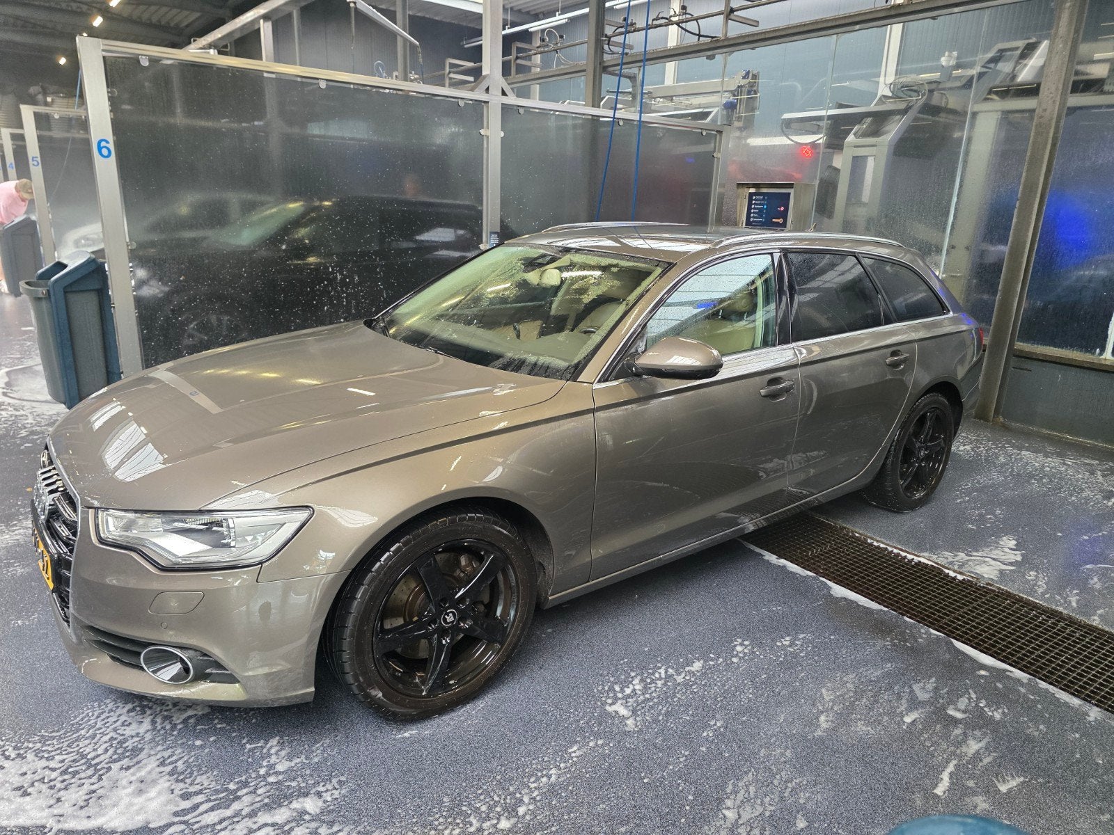 Audi A6 3.0TDI 245 PK Avant Quat S-tr 2013 Grijs, Auto's, Audi, Automaat, 2000 kg, 245 pk, Stationwagon