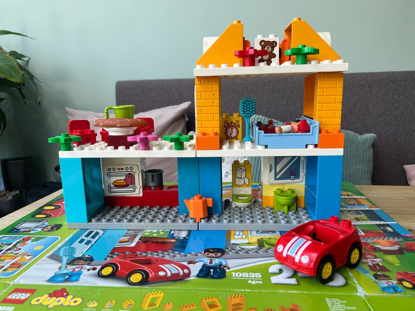 Lego Duplo Familiehuis 10835 - Zo goed als nieuw, Ophalen, Overige thema's, Zo goed als nieuw, Compleet