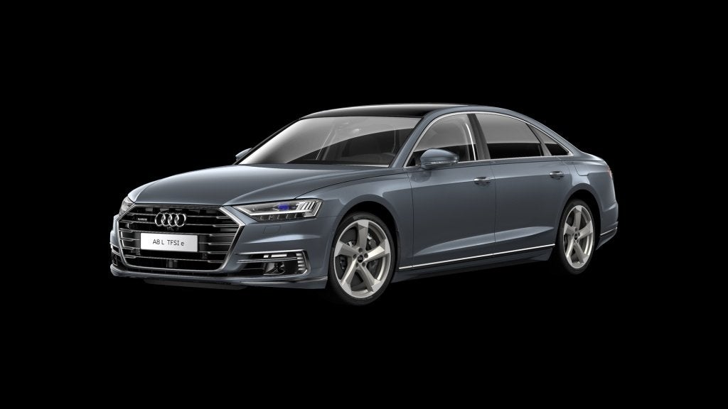 Audi A8 60 TFSie Lang 449PK S-line / B&O / TV's / Alcanatara, Auto's, Automaat, Dealer onderhouden, 14 kWh, Gebruikt