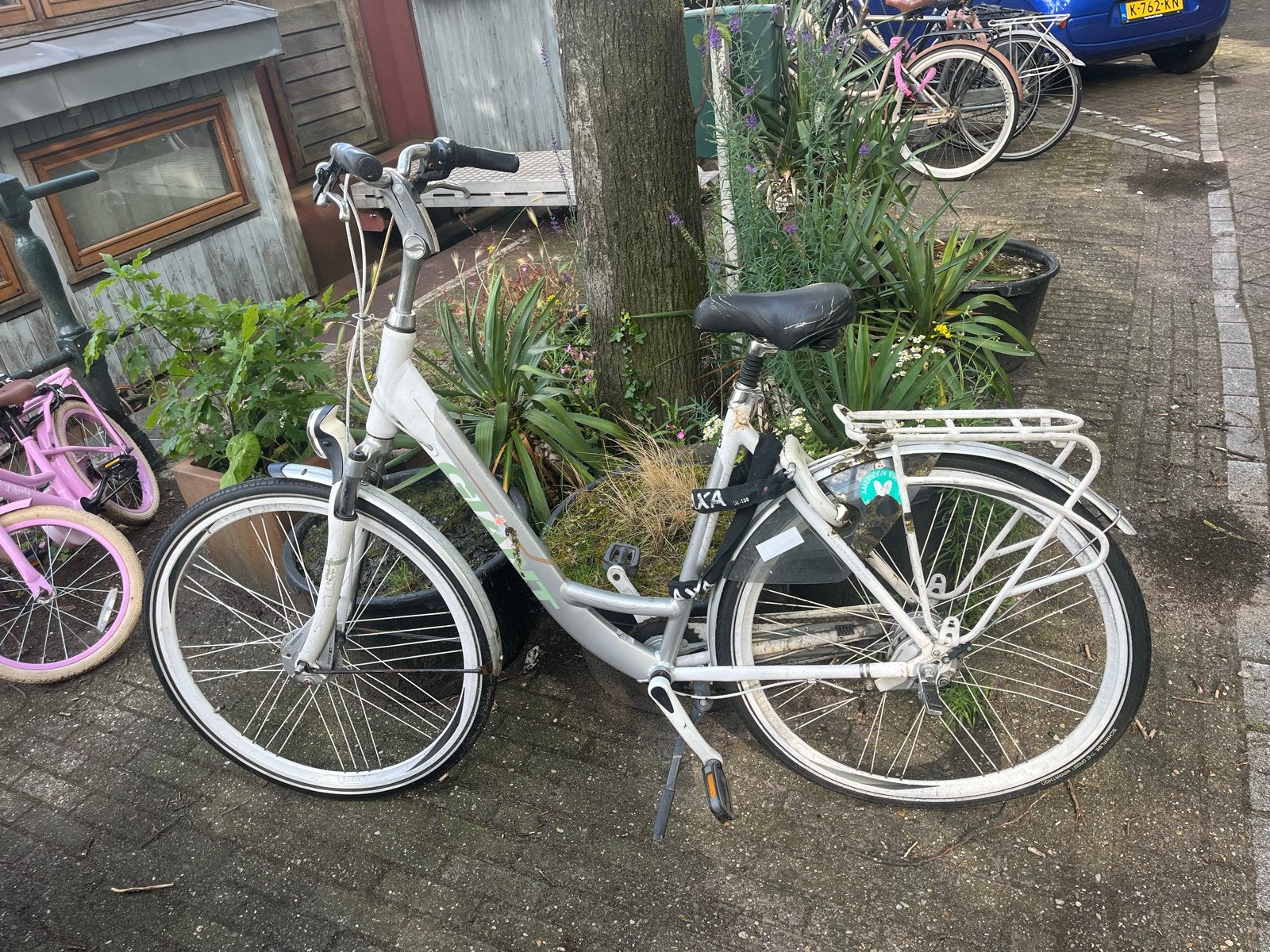 GIANT damesfiets met kleine slag in wiel - Gebruikt, Ophalen, Gebruikt