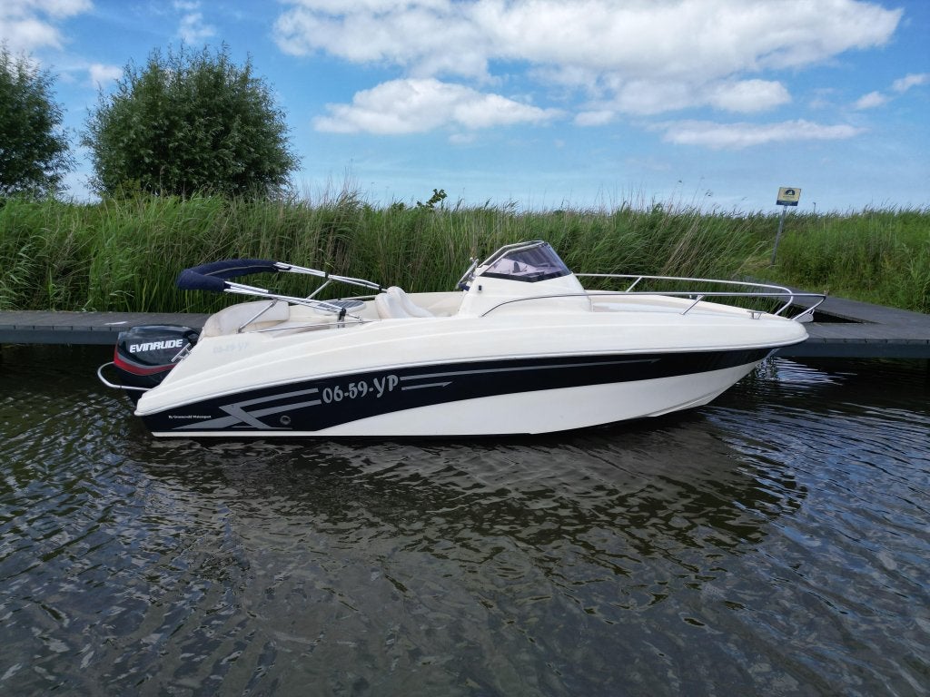 Prins 580 Sundeck - 130 pk Evinrude + Trailer | 65 km/u, 70 pk of meer, Overige merken, Gebruikt, 6 m