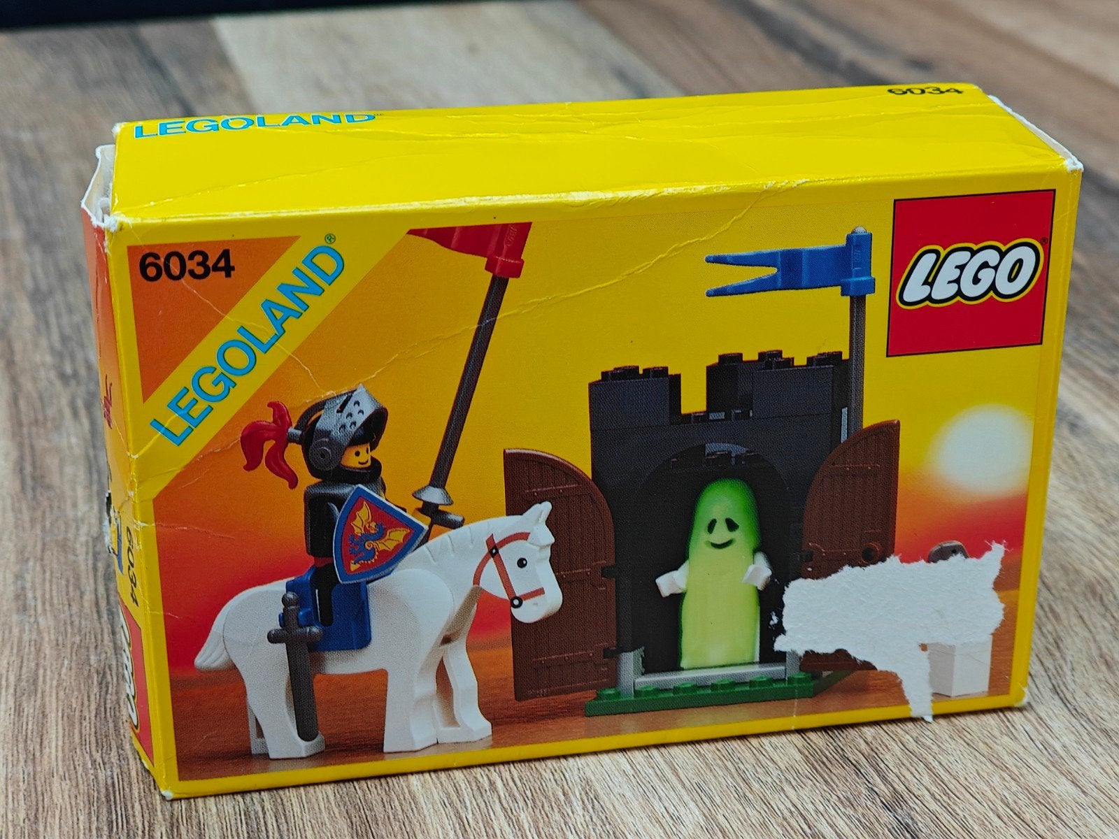 Lege doos LEGO Castle 6034 Black Monarch's Ghost, Gebruikt, Lego, Overige typen, Ophalen of Verzenden