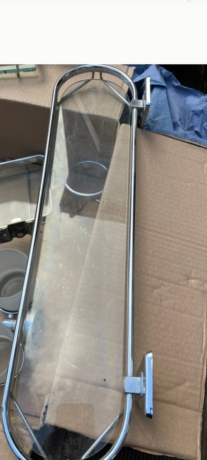 geesa glas plank glazen douchplank, Ophalen