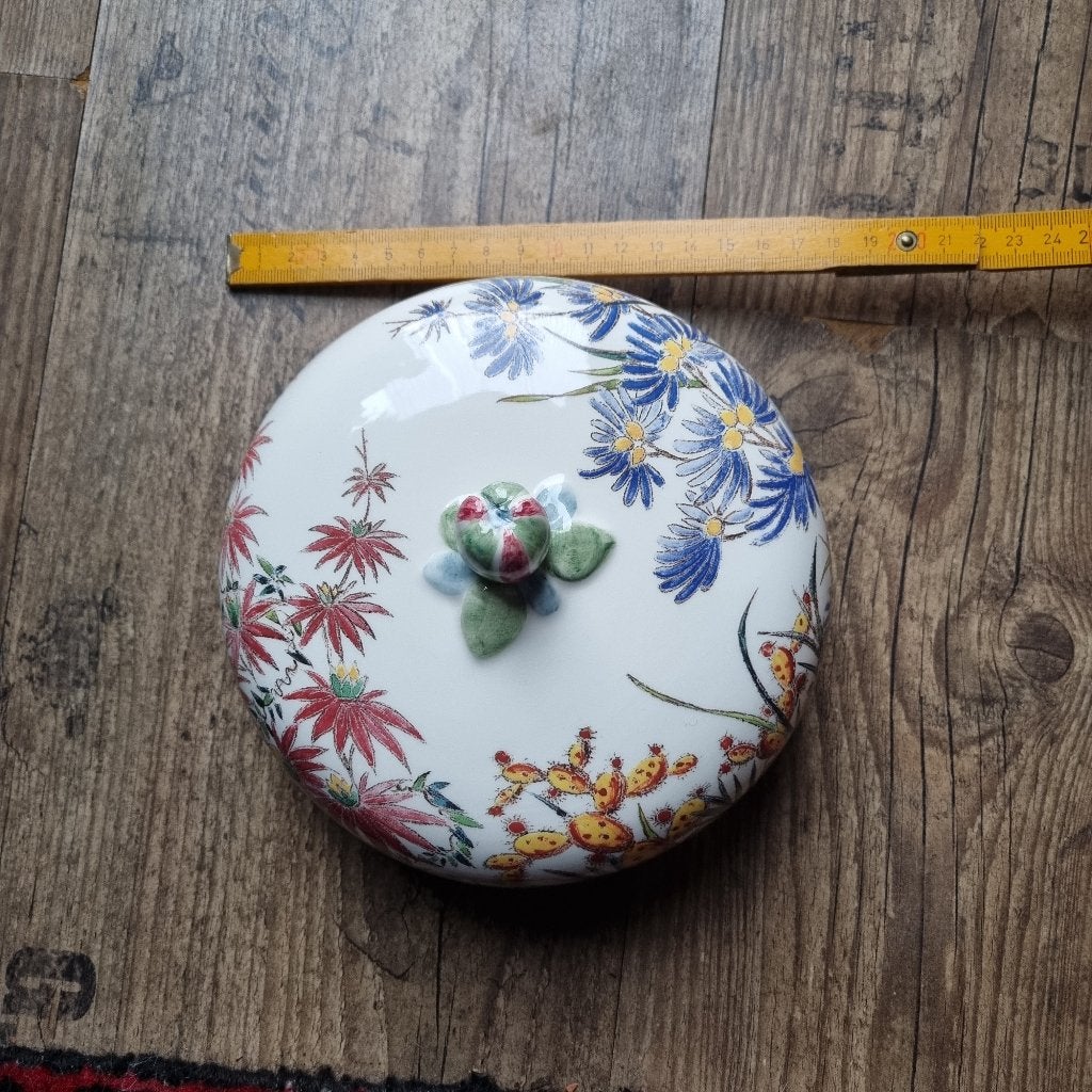 Gien Tamarin bonbonniere, Ophalen of Verzenden, Zo goed als nieuw, Overige stijlen, Kop(pen) en/of Schotel(s)