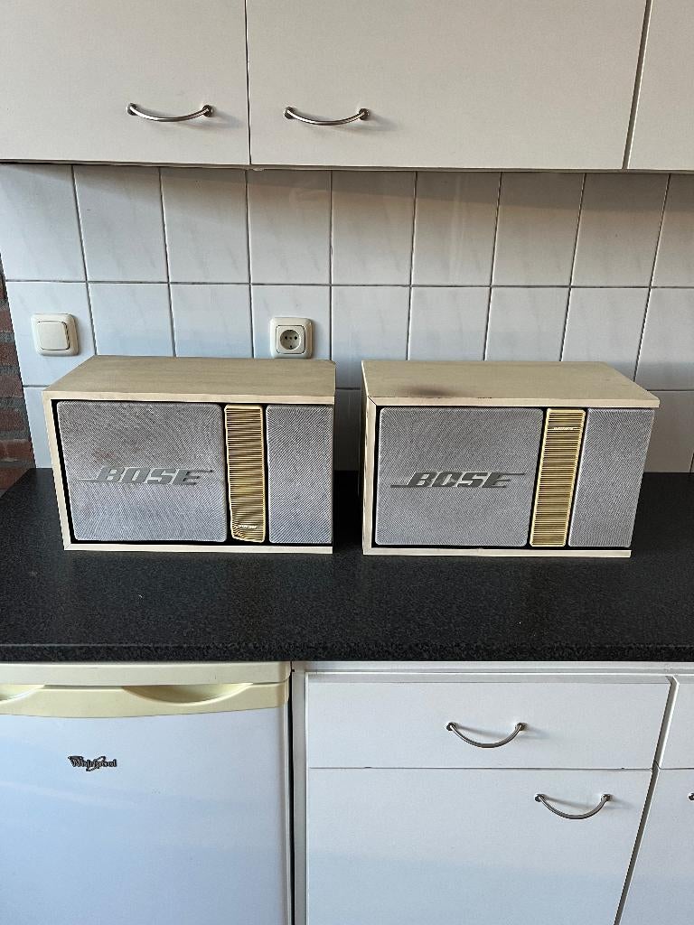 Set Bose 301 monitor 2 luidsprekers boxen speakers ., Gebruikt, Ophalen of Verzenden, Bose, Minder dan 60 watt