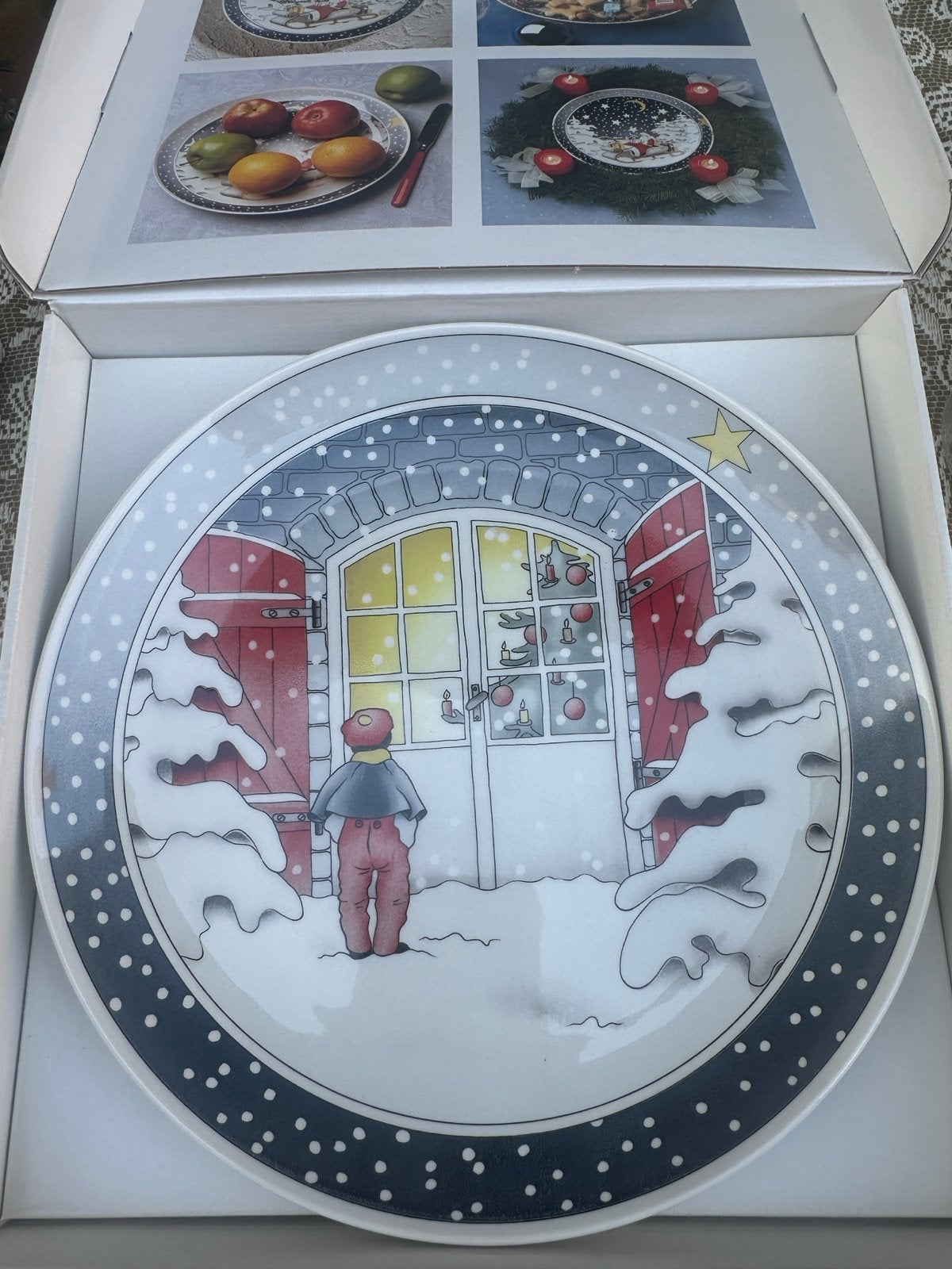 Villeroy & Boch Kerstbord - Kerstavond, Ophalen of Verzenden