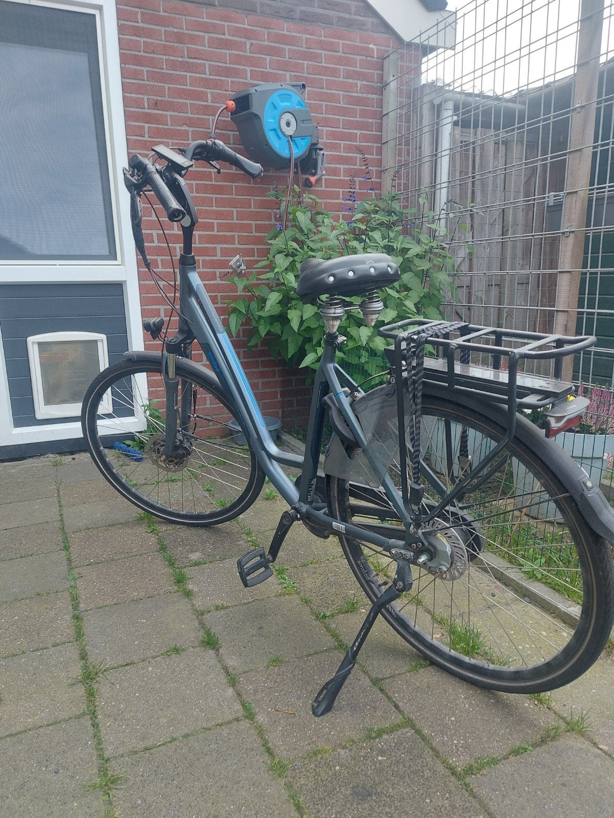 Amslod elektrische dames fiets, Fietsen en Brommers, Ophalen, Gebruikt, 50 tot 53 cm, Amslod